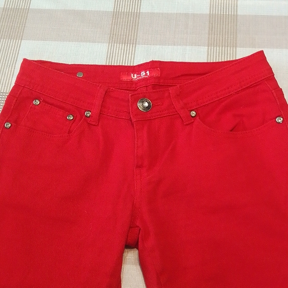 U-51 Red Jeans - Picture 6 of 9